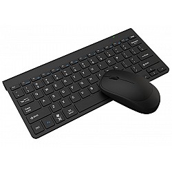 Everest KB-BT72 ELITE Black Metalik Bluetooth Kablosuz Q Klavye + Mouse Set