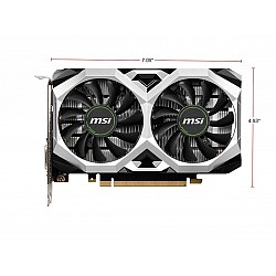 Msi GeForce GTX1650 DirectX 12 D6 VENTUS XS OCV1 4GB 128-Bit GDDR6 PCI E 3.0 x16 HDCP Ekran Kartı