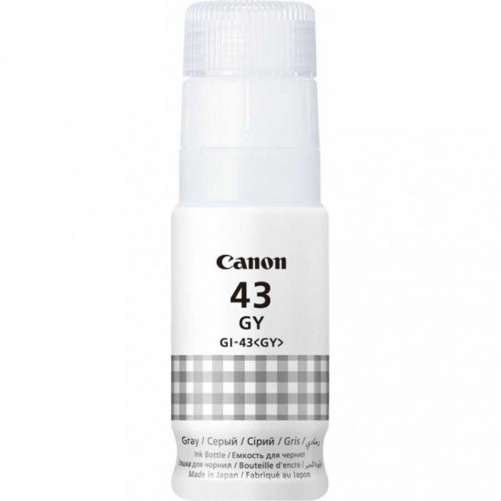 Canon GI-43GY Gray Gri Şişe Mürekkep G540-G640 Canon GI-43GY Gray Gri Şişe Mürekkep G540-G640