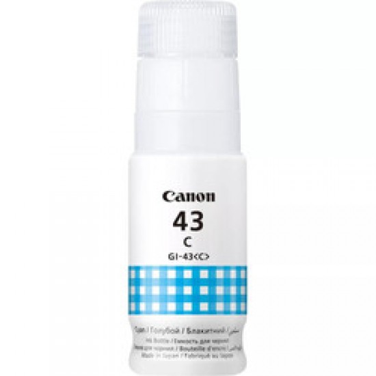 Canon GI-43C Cyan Mavi Şişe Mürekkep G540-G640