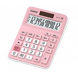 Casio MX-12B-PK Pembe 12 Hane Masa Üstü Hesap Makinesi