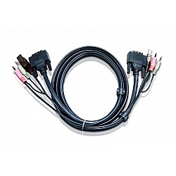 Aten ATEN-2L-7D03U USB KVM (Keyboard/Video Monitor/Mouse) Switch İçin Kablo