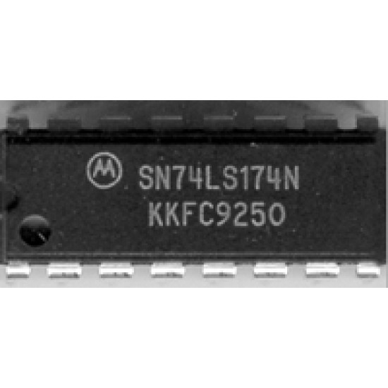 Schukat 74LS174 HEX "D" F/F