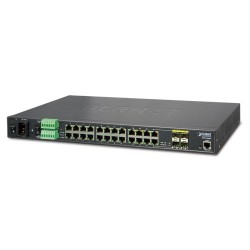 Planet PL-IGSW-24040T Endüstriyel Tip L2+ Yönetilebilir Ethernet Switch (Industrial L2+ Managed Ethernet Switch)
24-Port 10/100/1000T
4 x 1000BASE-SX/LX/BX SFP/mini-GBIC yuva (Combo Port-21 ile Port-24 arası)
