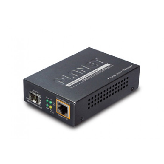 Planet PL-GTP-805A 1000Base-X to 10/100/1000Base-T 802.3at PoE Media Converter