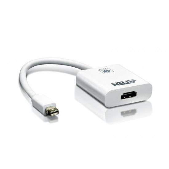 Aten ATEN-VC981 Mini DisplayPort (mini DP) <-> 4K HDMI Adaptörü Aten ATEN-VC981 Mini DisplayPort (mini DP) <-> 4K HDMI Adaptörü