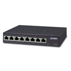 Planet PL-GSD-805 Yönetilemeyen Switch (Unmanaged Switch)
8-Port 10/100/1000BASE-T
Dahili güç adaptörü