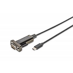 Assmann DA-70166 USB 2.0 Tip C <-> RS232 (Seri) Çevirici Kablosu