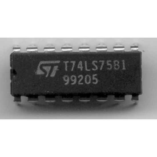 Schukat 74LS75 QUAD LATCH