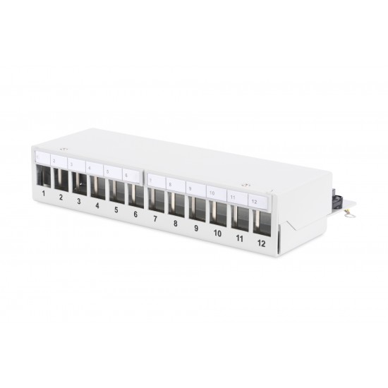 Digitus DN-93706 Digitus 12 port Modüler Masaüstü Tip Patch Panel