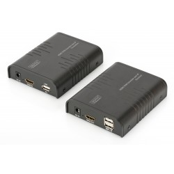 Digitus DS-55202 Digitus IP HDMI KVM (Keyboard/Video Monitor/Mouse) Sinyal Uzatma Cihazı