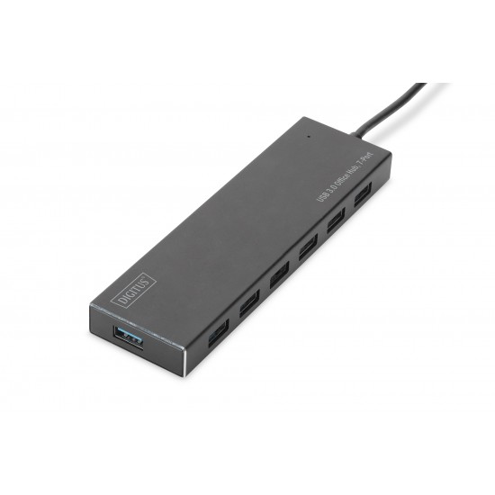 Digitus DA-70241-1 Digitus 7 Port USB 3.0 Hub Digitus DA-70241-1 Digitus 7 Port USB 3.0 Hub