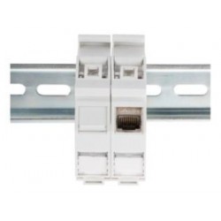 Digitus AN-25187 Digitus 1 x Keystone Modül için DIN-Ray Adaptörü