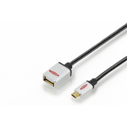 ednet ED-84150 ednet Premium micro USB 2.0 Adaptör Kablosu