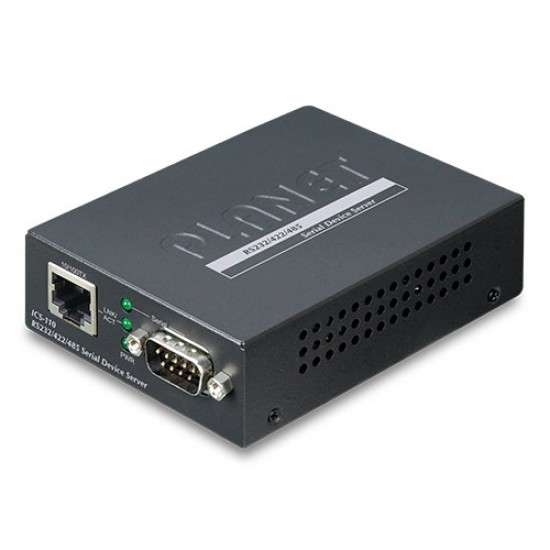 Planet PL-ICS-110 1-Port RS232/422/485 Serial Device Server