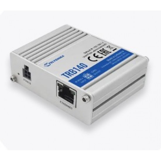 Teltonika TE-TRB140 Endüstriyel LTE Gateway
Industrial Rugged LTE Gateway Teltonika TE-TRB140 Endüstriyel LTE Gateway
Industrial Rugged LTE Gateway