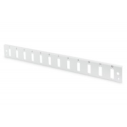 Digitus DN-96201-QL Digitus DN-96200-QL Sürgülü Boş Fiber Optik Sonlandırma Kutusu için Önpanel