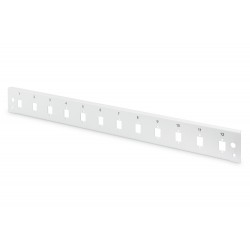 Digitus DN-96206-QL Digitus DN-96200-QL Sürgülü Boş Fiber Optik Sonlandırma Kutusu için Ön Panel