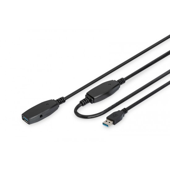 Digitus DA-73107 Digitus USB 3.0 Repeater / Uzatma Kablosu Digitus DA-73107 Digitus USB 3.0 Repeater / Uzatma Kablosu
