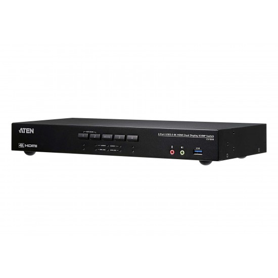 Aten ATEN-CS1844 4-Port USB 3.0 4K HDMI Dual Display KVMP™ Switch