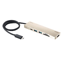 Aten ATEN-UH3239 USB-C Multiport Mini Dock with Power Pass-Through