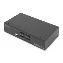 Digitus DS-12880 Digitus 4 Port USB 2.0 HDMI Tek Ekran Bağlantılı