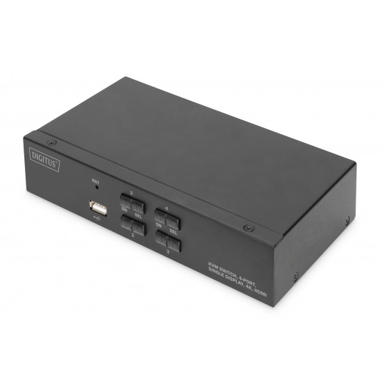 Digitus DS-12880 Digitus 4 Port USB 2.0 HDMI Tek Ekran Bağlantılı Digitus DS-12880 Digitus 4 Port USB 2.0 HDMI Tek Ekran Bağlantılı