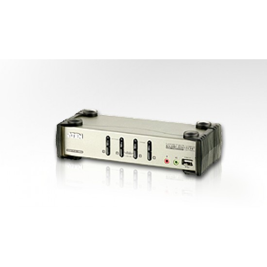 Aten ATEN-CS1734B 4 port’lu USB KVM (Keyboard/Video Monitor/Mouse) Switch Aten ATEN-CS1734B 4 port’lu USB KVM (Keyboard/Video Monitor/Mouse) Switch