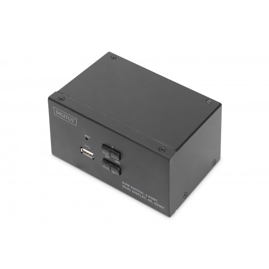 Digitus DS-12860 Digitus 2 Port USB 2.0 HDMI Çift Ekran Bağlantılı Digitus DS-12860 Digitus 2 Port USB 2.0 HDMI Çift Ekran Bağlantılı