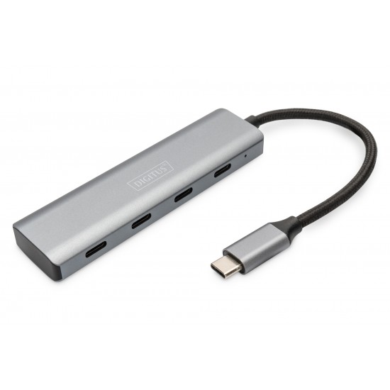 Digitus DA-70246 Digitus USB-C 4-Port Hub Digitus DA-70246 Digitus USB-C 4-Port Hub