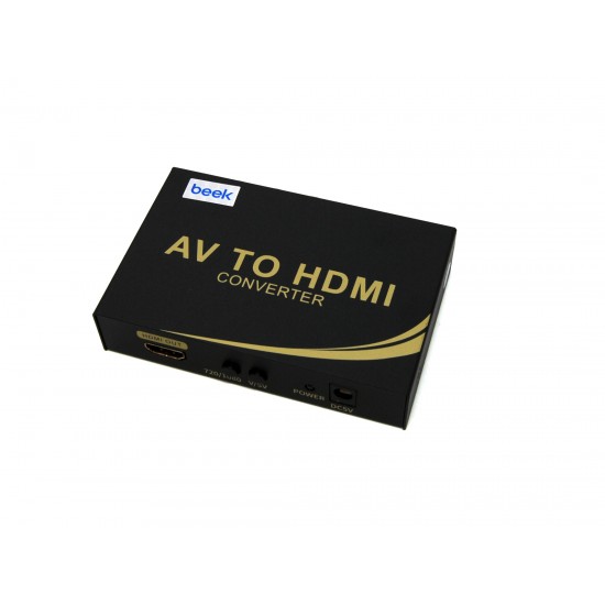 BEEK BS-AVH Beek Ses Görüntü (AV)/CVBS <-> HDMI Sinyal Çeviricisi