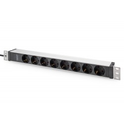 Digitus DN-95428 Digitus 1U Aluminyum PDU