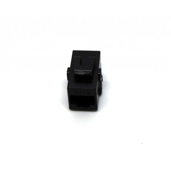 BEEK BN-KJ6-U3 CAT6 UTP Coupler for Patch cord extensionUn-shielded Keystone form factor Black color