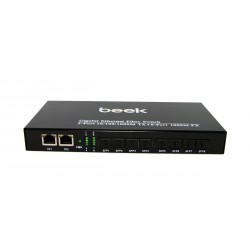 BEEK BN-GS-1082S2G Beek Yönetilemeyen Gigabit Fiber Switch
8 x 1000Base-X SFP yuva
2 x 10/100/1000Mbps port
Fansız
Beek 8 port 1000M SFP Fiber Ethernet Switch with 2G Port
