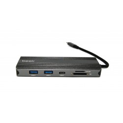 BEEK BA-DCK-UC10 Beek 10 in 1 USB Tip C Docking Station
Beek 10 in 1 Type C to Docking Station