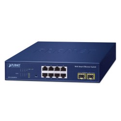Planet PL-GS-2210-8T2S Layer 2 Web Smart Ethernet Switch
8 x 10/100/1000BASE-T port
2 x 100/1000BASE-X SFP yuva
8-Port 10/100/1000T + 2-Port 1000X SFP Web Smart Ethernet Switch