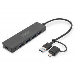 Digitus DA-70235 Digitus 4 Port USB 3.0 Hub