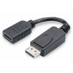 Digitus AK-340400-001-S Digitus DisplayPort (DP) <-> HDMI Adaptörü