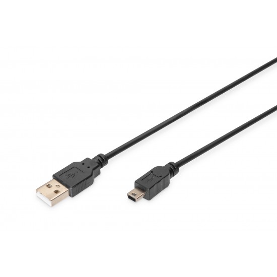 Assmann AK-300130-010-S USB 2.0 Bağlantı Kablosu Assmann AK-300130-010-S USB 2.0 Bağlantı Kablosu