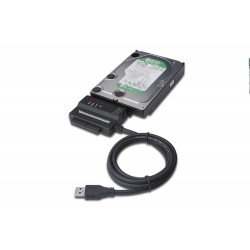 Digitus DA-70325 Digitus USB 3.0 <-> IDE ve Serial ATA I (SATA I) Adaptörü