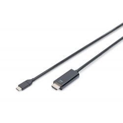 Digitus AK-300330-020-S DIGITUS USB Type-C Gen2 adapter / converter cable