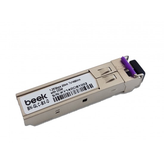BEEK BN-GLC-BX-D Beek 1.25Gbps 20km 1490-nm TX/1310-nm