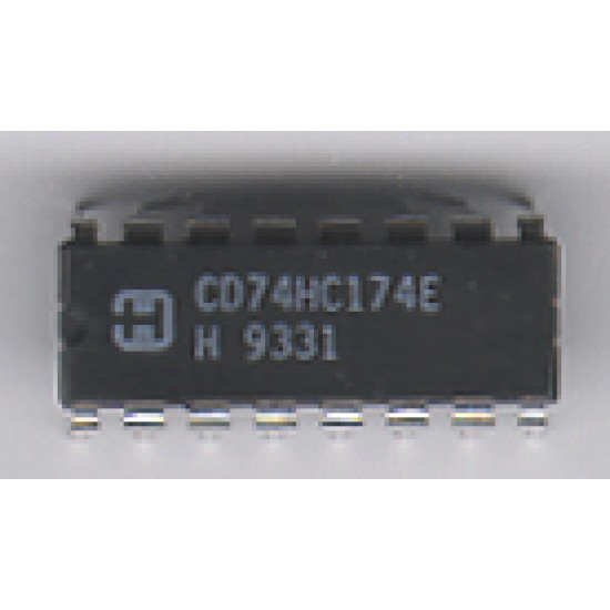 Schukat 74HC174 D FLIP FLOP + CLEAR