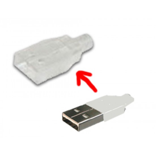 Assmann A-USBPA-HOOD-N Başlık USB A Konnektör İçin