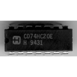 Schukat 74HC20 DUAL 4 INPUT NAND GATE