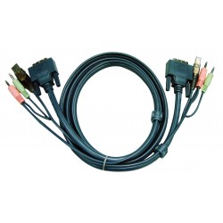 Aten ATEN-2L-7D02U USB KVM (Keyboard/Video Monitor/Mouse) Switch İçin Kablo