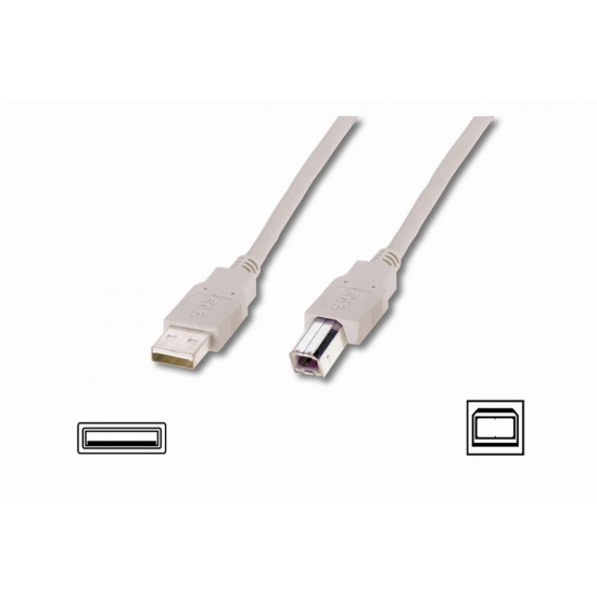 Assmann AK-300102-018-E USB 2.0 Bağlantı Kablosu