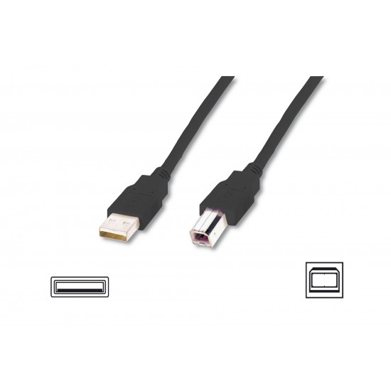 Assmann AK-300105-050-S USB 2.0 Bağlantı Kablosu