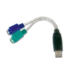 Assmann DA-70118 USB&#8217;den PS/2&#8217;ye (Klavye ve Mouse) Çevirici