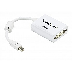 Aten ATEN-VC960 Mini DisplayPort (mini DP) <-> DVI Çevirici Adaptör (Mini DisplayPort to DVI Adapter)